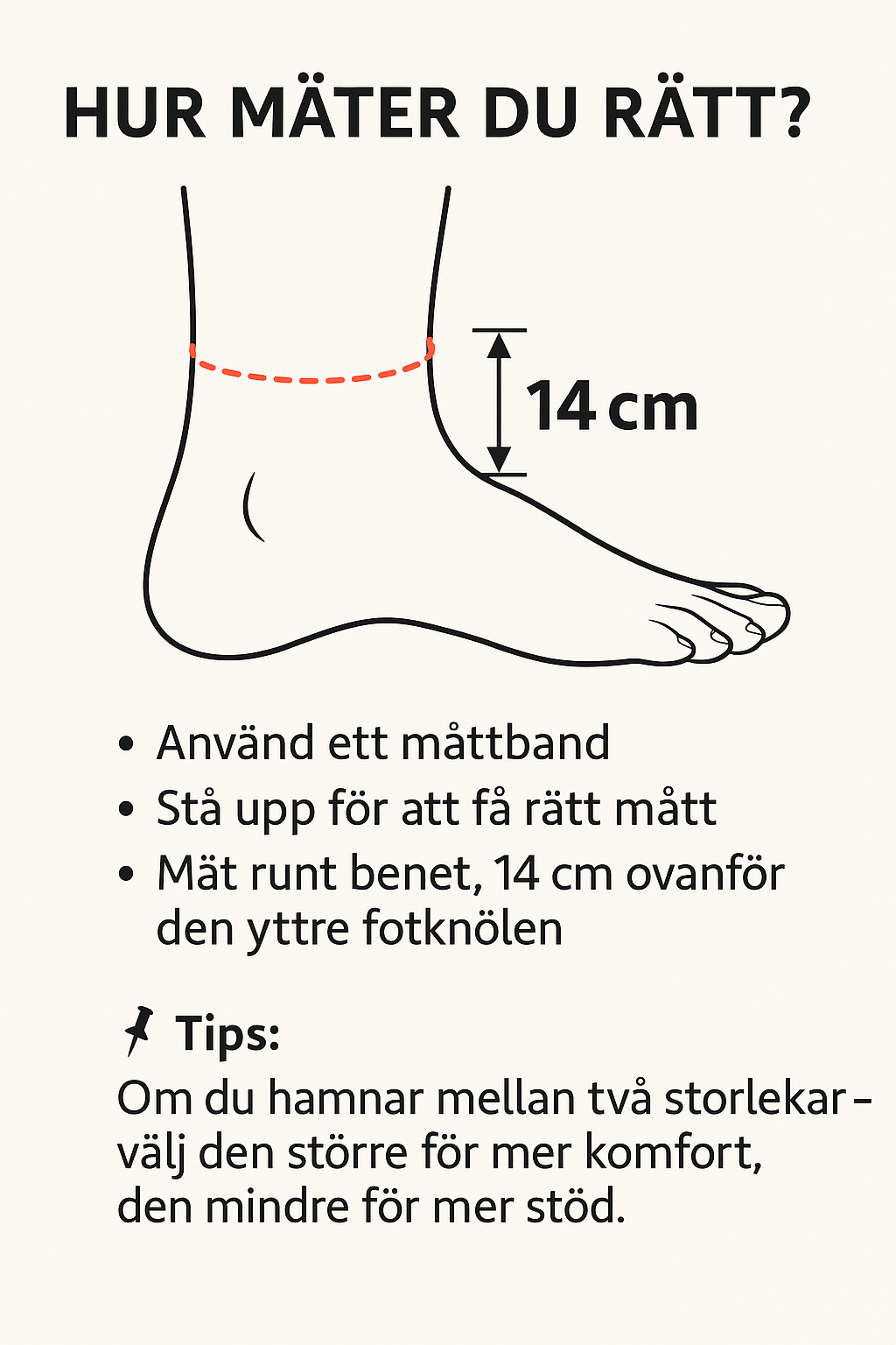 Fura – vårt flexibla ankelstöd med naturlig stabilitet