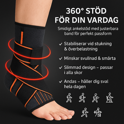 Fura – vårt flexibla ankelstöd med naturlig stabilitet