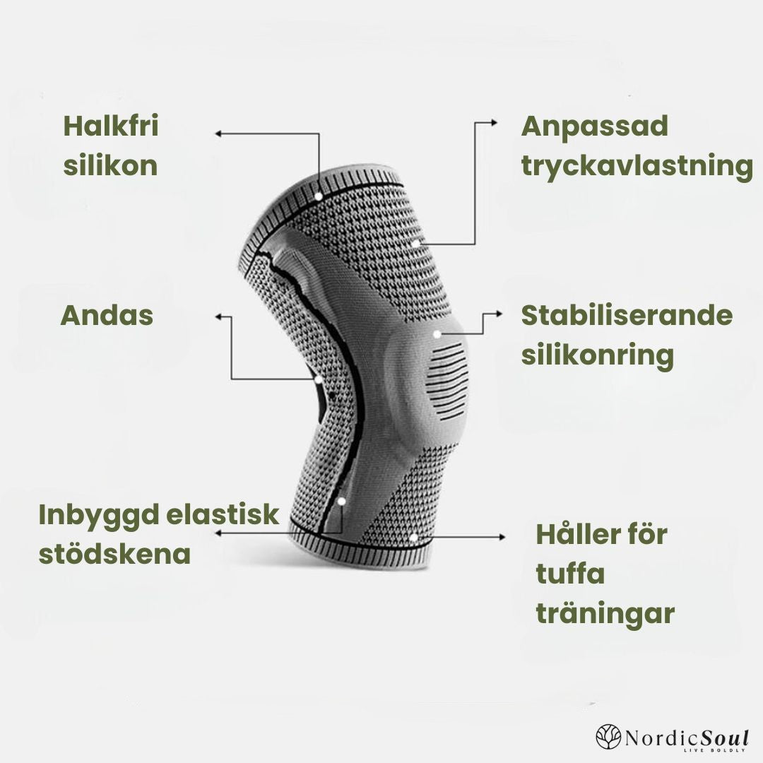 Titanus – vårt mest stabila knästöd med inbyggd gelkudde