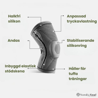 Titanus – vårt mest stabila knästöd med inbyggd gelkudde